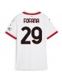 AC Milan Youssouf Fofana #29 Bortedrakt Dame 2024-25 Korte ermer